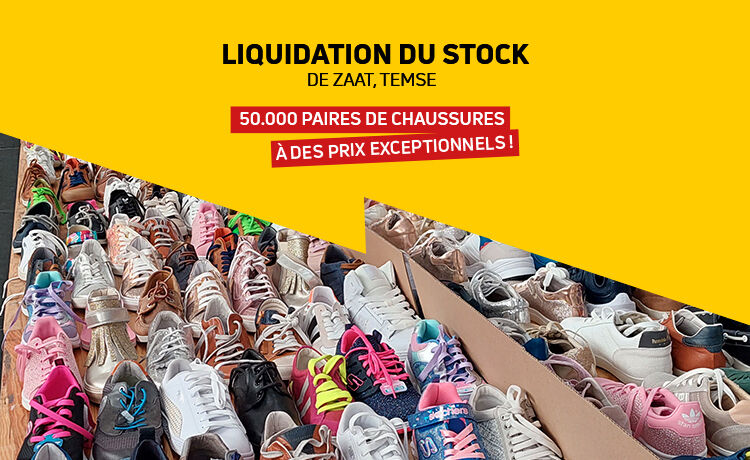 Liquidation chaussures en ligne discount