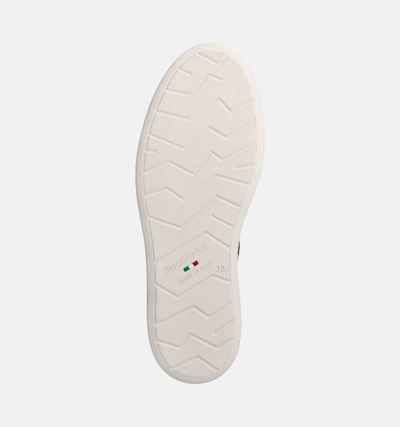 NeroGiardini Leopard Baskets en Marron pour femmes (361698) - pour semelles orthopédiques