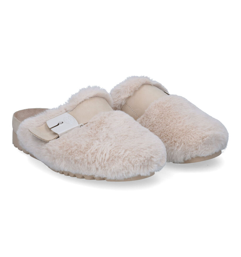 Scholl Alaska Pantoufles en Noir pour femmes (316949)