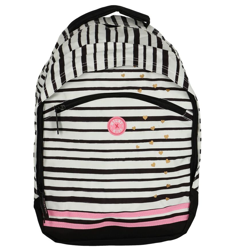 Milky Kiss Sac à dos en Blanc en textile (223303)