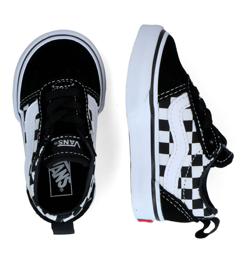 Vans Ward Slip On Baskets en Noir pour garçons (303076)