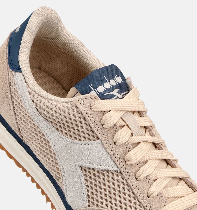 Diadora Cross Beige Sneakers voor dames (369036) - geschikt voor steunzolen