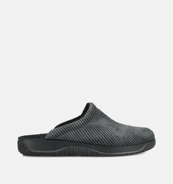 Rohde Low Pantoffels Zwart/Taupe
