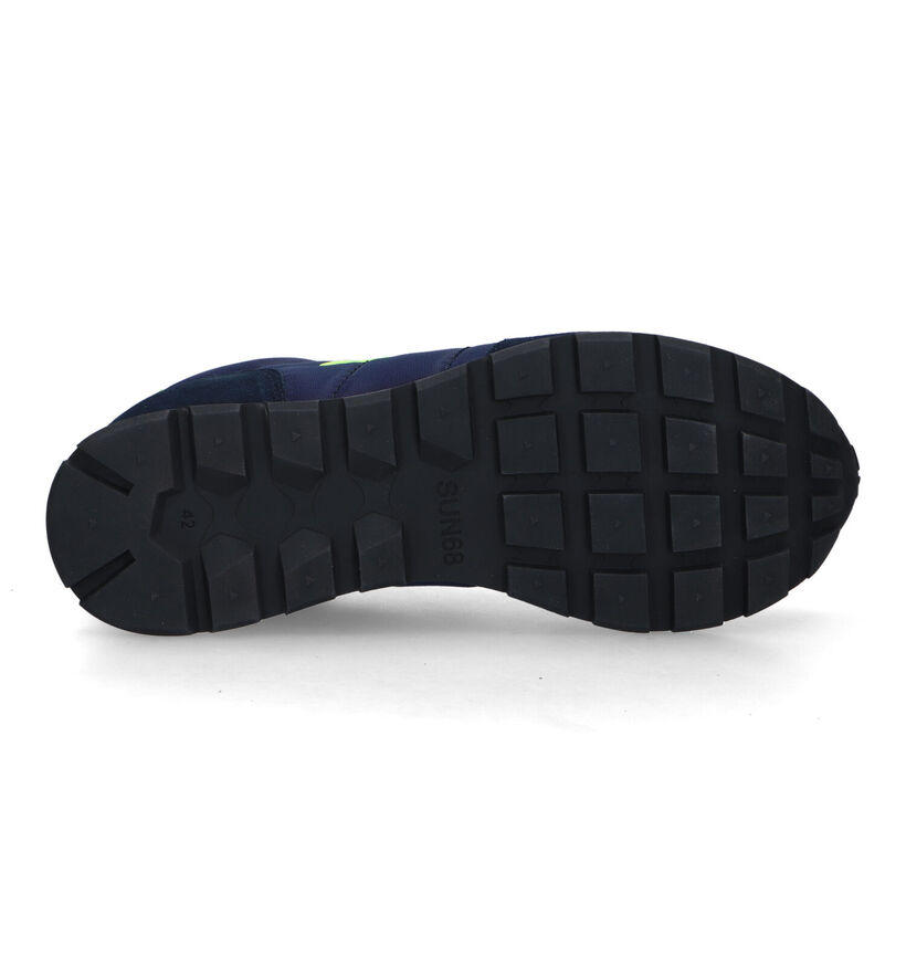 Sun 68 Tom Fluo Baskets en Vert kaki pour hommes (322373) - pour semelles orthopédiques