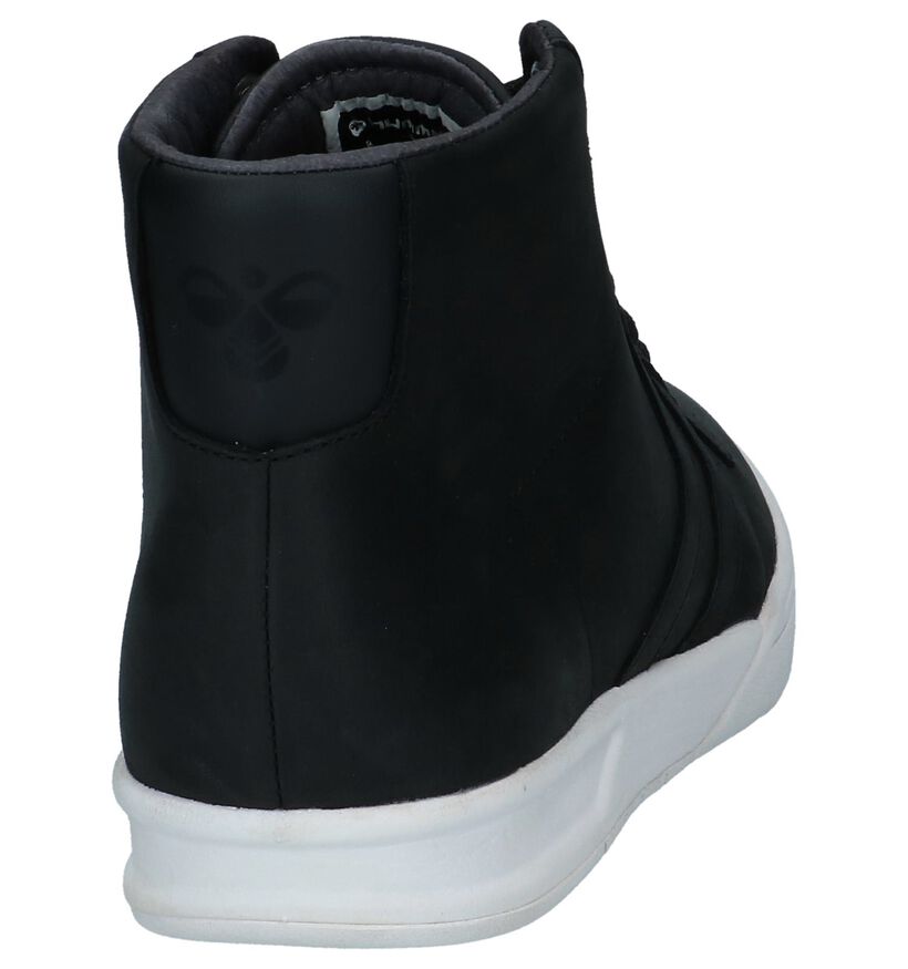 Hummel Baskets hautes en Noir en cuir (225870)