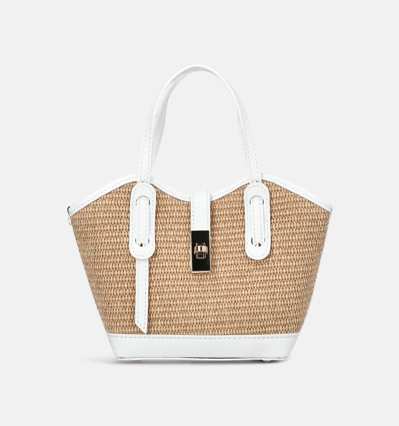 Via Limone Cabas en Blanc/Beige pour femmes (376391)