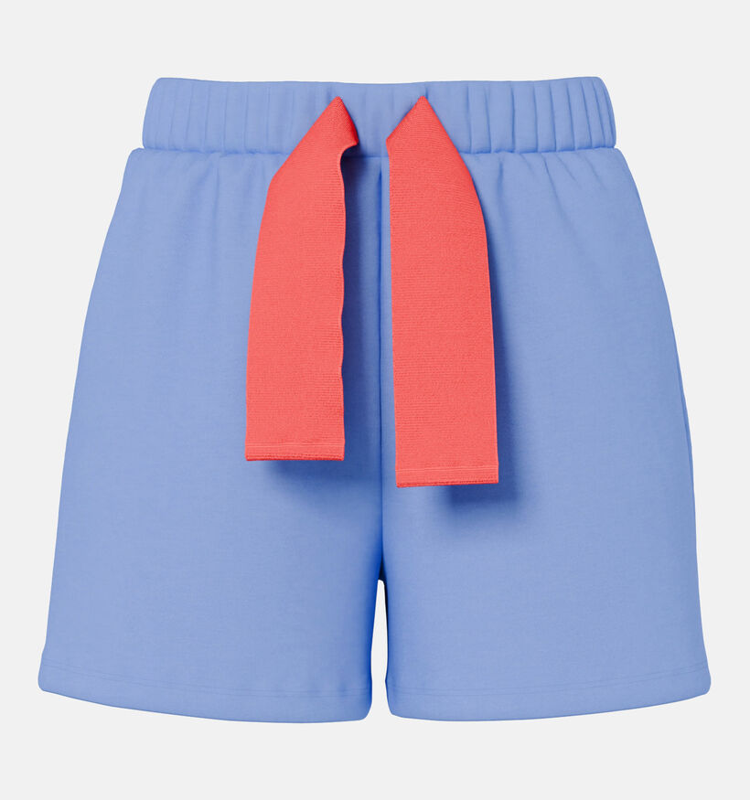 Pieces Chilli Summer String Shorts Blauwe/Oranje Short voor dames (367042)