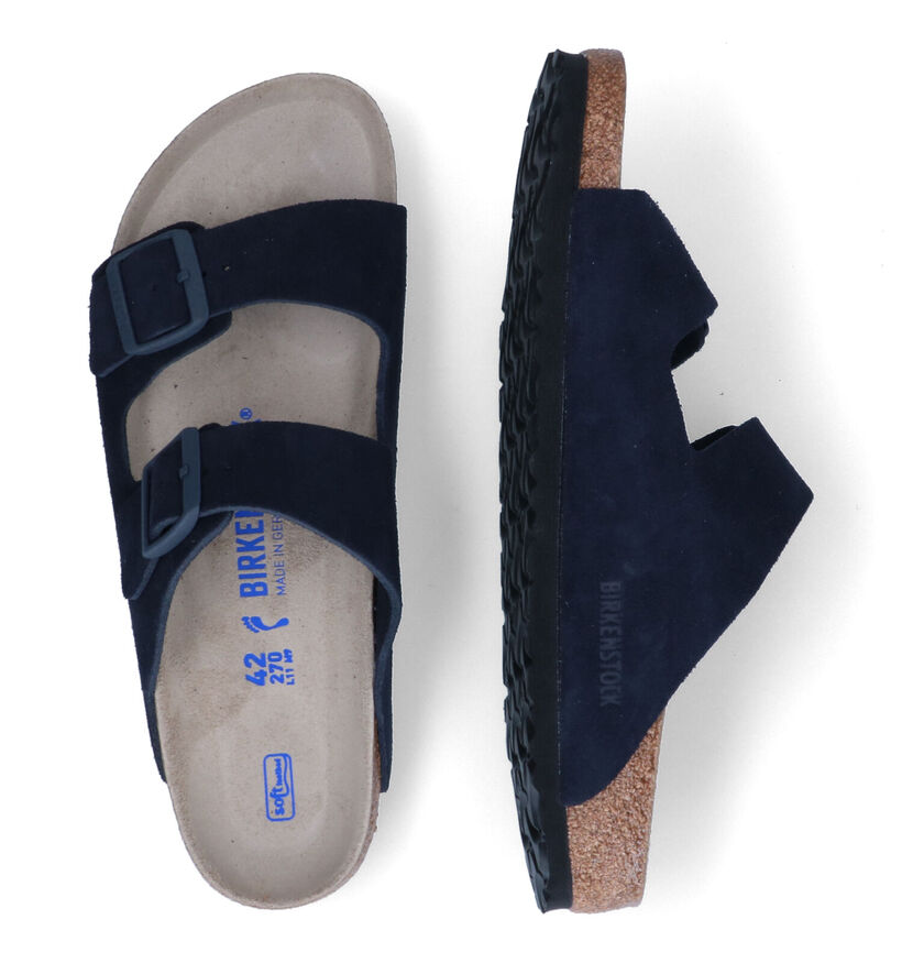 Birkenstock Arizona Nu-pieds en Gris pour hommes (330622)