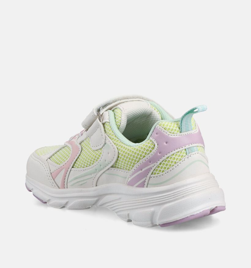 CEMI Baskets en Blanc/Jaune pour filles (370744)