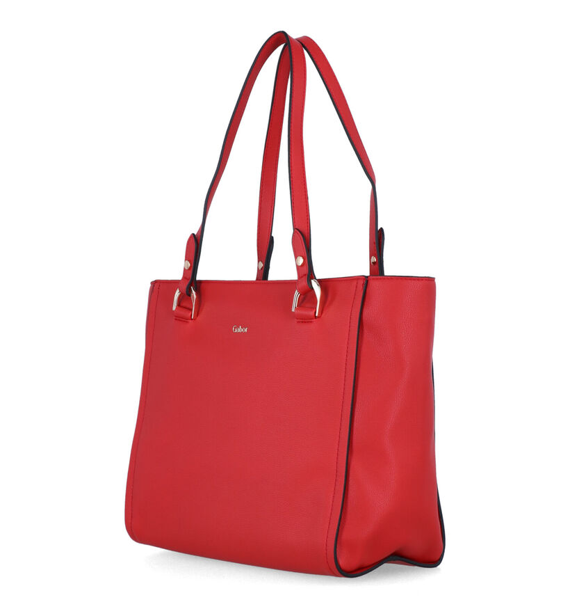 Gabor Malin Rode Shopper Tas met Rits voor dames (324796)