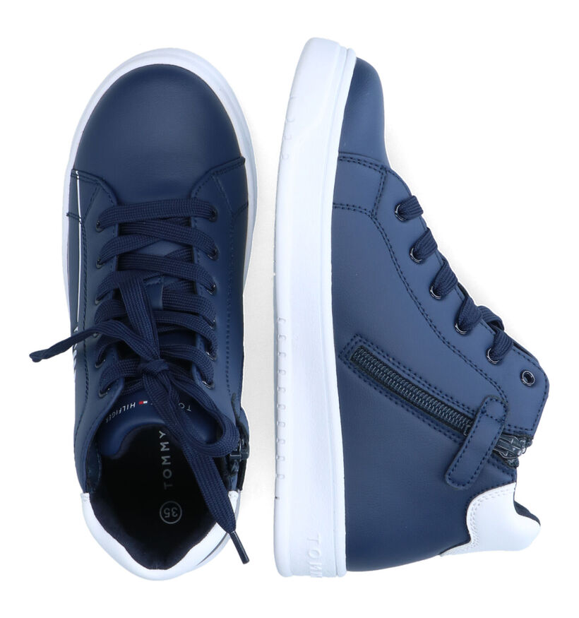 Tommy Hilfiger Chaussures hautes en Bleu foncé pour garçons (314505)