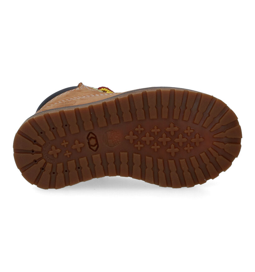 Timberland Pokey Pine Bottines en Cognac pour garçons (313044) - pour semelles orthopédiques