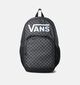 Vans Alumni Pack 5 Zwarte-Grijze Rugzak Checkered voor heren, jongens (361056)