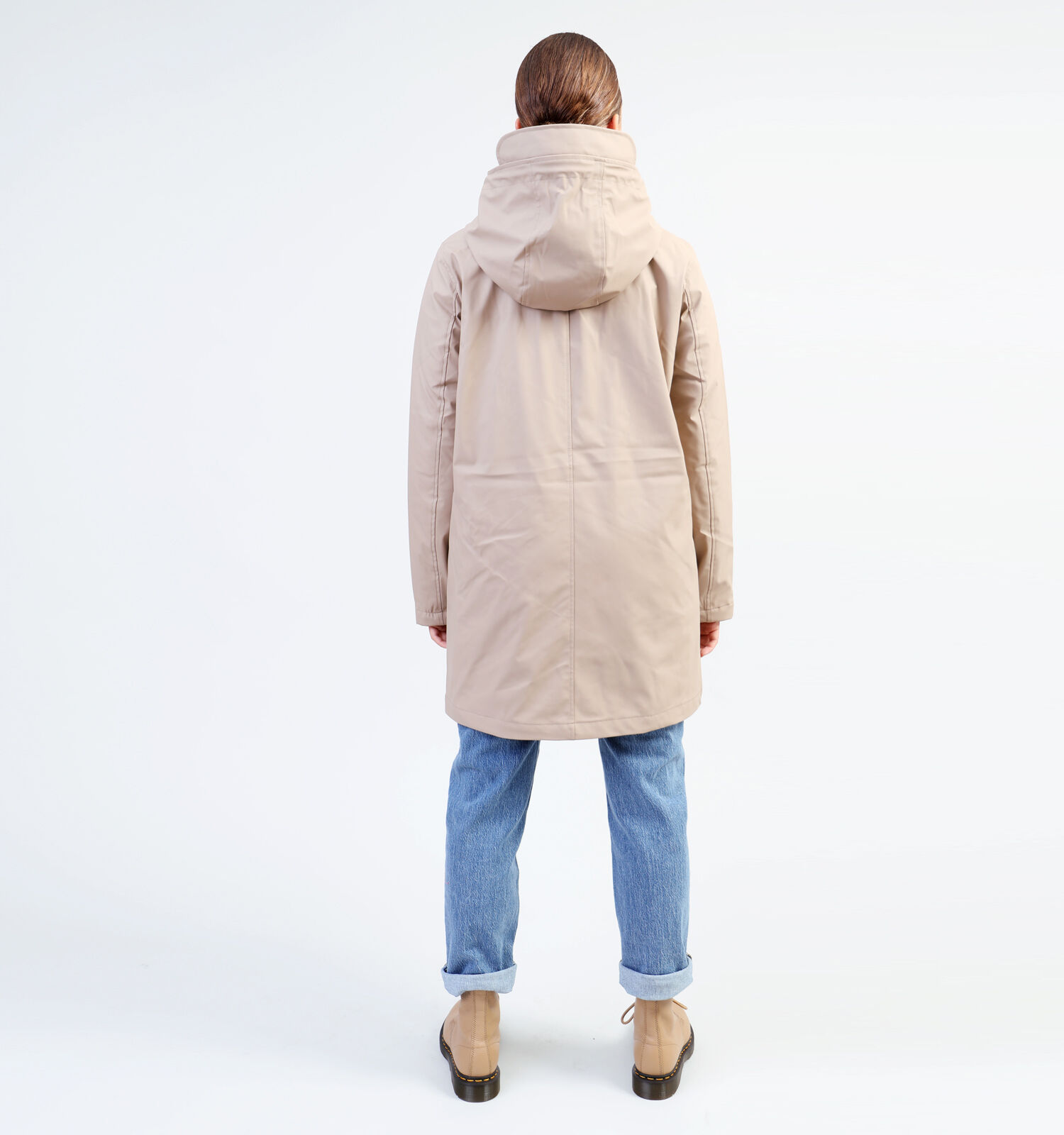 Regenjas dames beige clearance