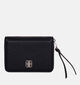 Laurent David Porte-monnaie zipp&eacute; en Noir pour femmes (374050)