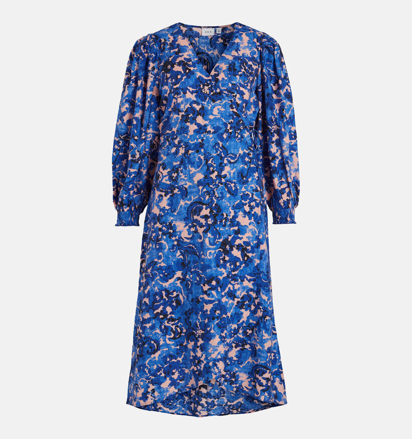 Vila Elena Ira Robe ligna A en Bleu pour femmes (332082)