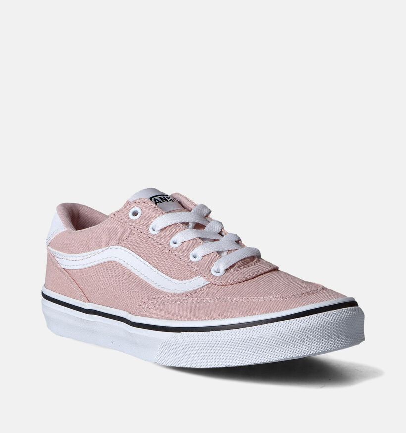 Vans Brooklyn Baskets de skate en Rose pour filles (351450)