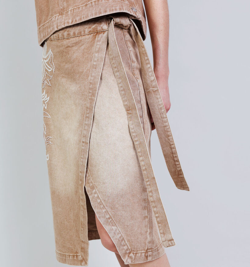 Orfeo Nahee Jupe en Marron pour femmes (371937)