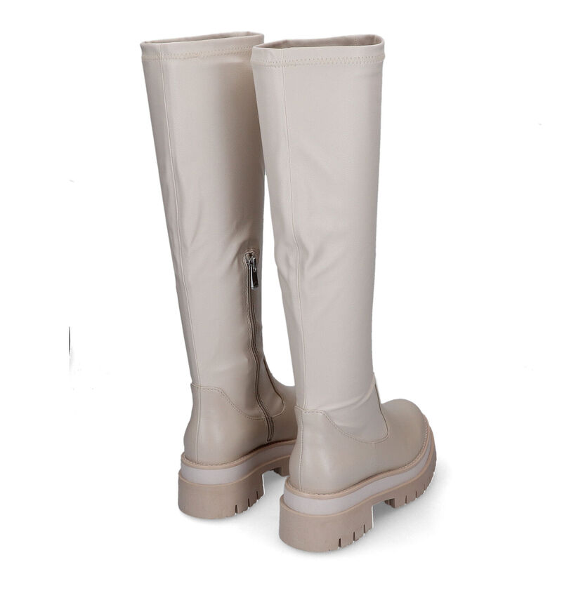 Marco Tozzi Bottes hautes en Beige clair pour femmes (315369)