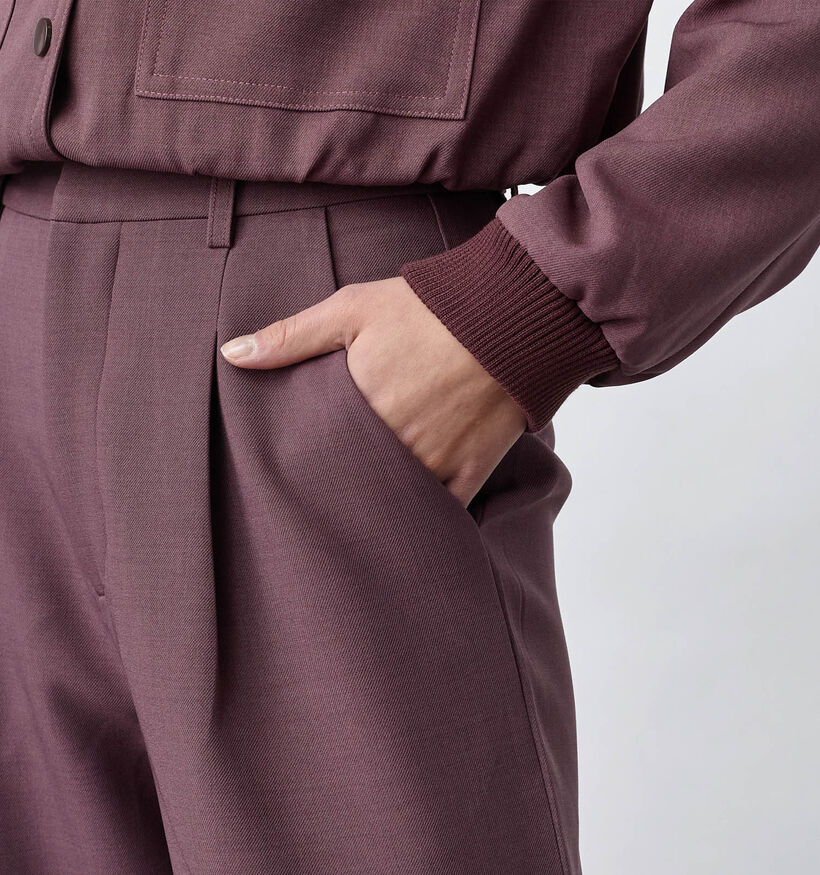 Sisters Point Great Donkerrode Geklede Broek voor dames (385877)