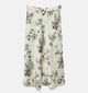 Vero Moda Gytte Witte Maxi Rok met Bloemen voor dames (368827)