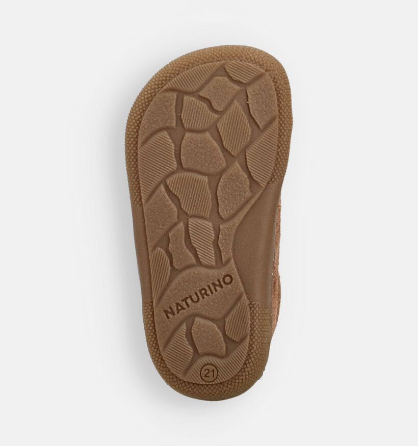 Naturino Cognac Babyschoentjes voor jongens (368778) - geschikt voor steunzolen