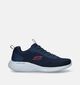 Skechers Bounder Intread Baskets en Bleu pour hommes (334151)