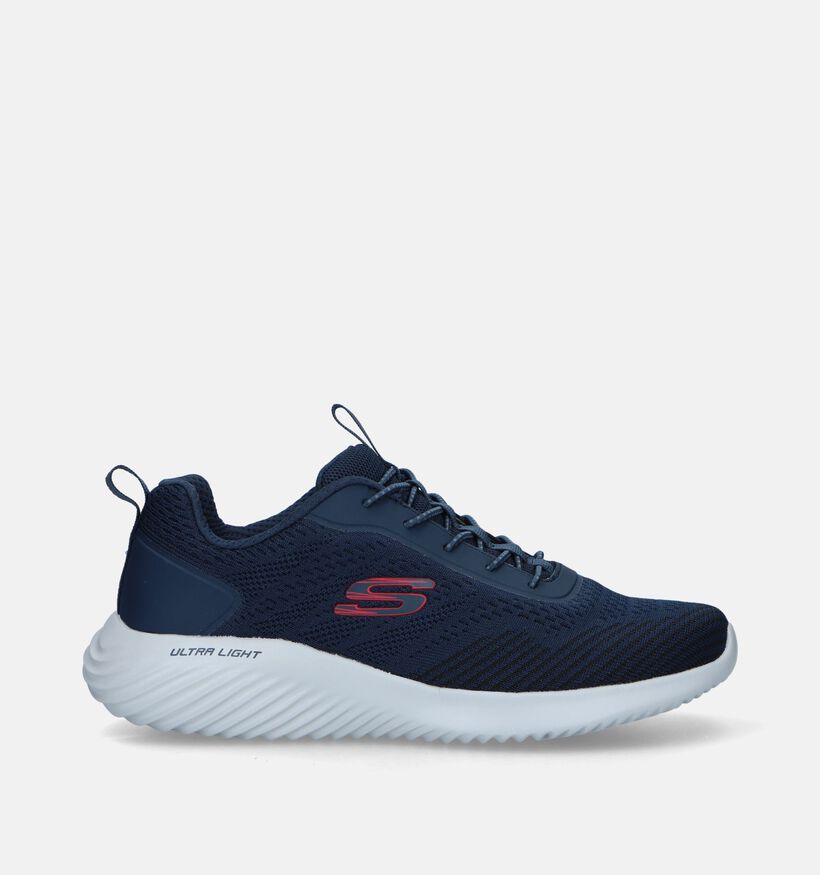 Skechers Bounder Intread Blauwe Sneakers voor heren (334151)