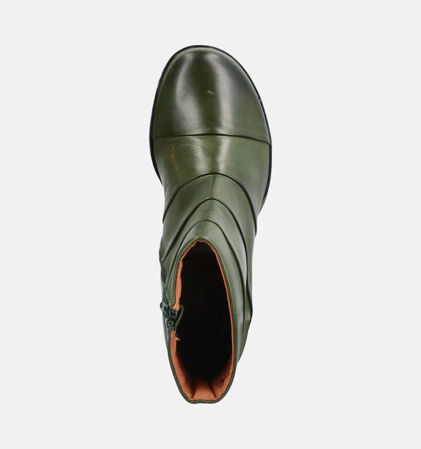 Miz Mooz Oakleigh Bottines en Vert pour femmes (381367)