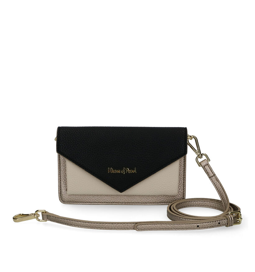 Kisses of Pearl Chloe Kaki Crossbody Tas in kunstleer (299139)