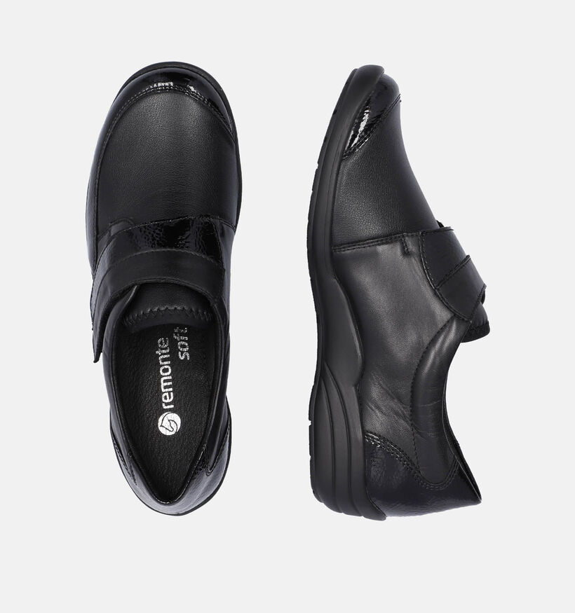 Remonte Zwarte Velcroschoenen voor dames (344441) - geschikt voor steunzolen