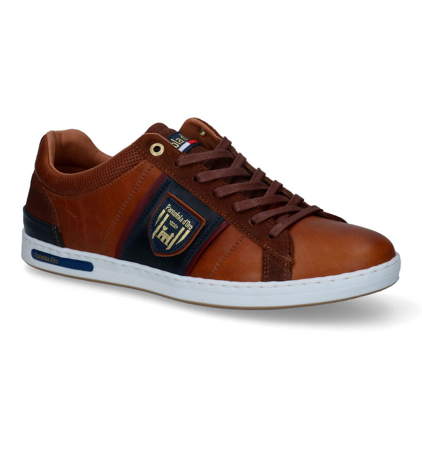 Pantofola d'Oro Torretta Blauwe Veterschoenen voor heren (321728) - geschikt voor steunzolen