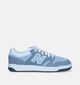 New Balance BB 480 Baskets en Bleu pour hommes (334274) - pour semelles orthopédiques