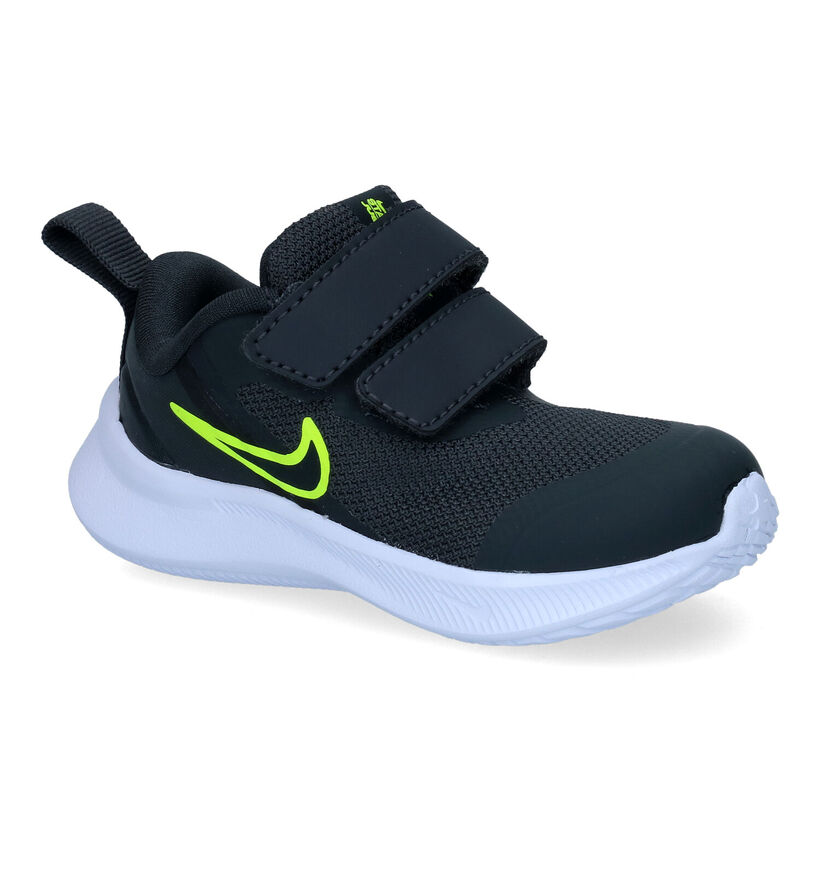 Nike Star Runner 3 Baskets en Noir pour garçons (308983)