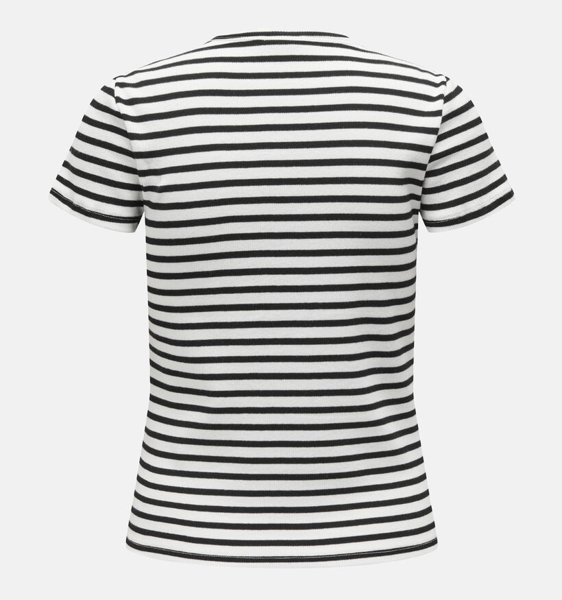 JDY Solar Blauw Gestreept t-shirt voor dames (351362)