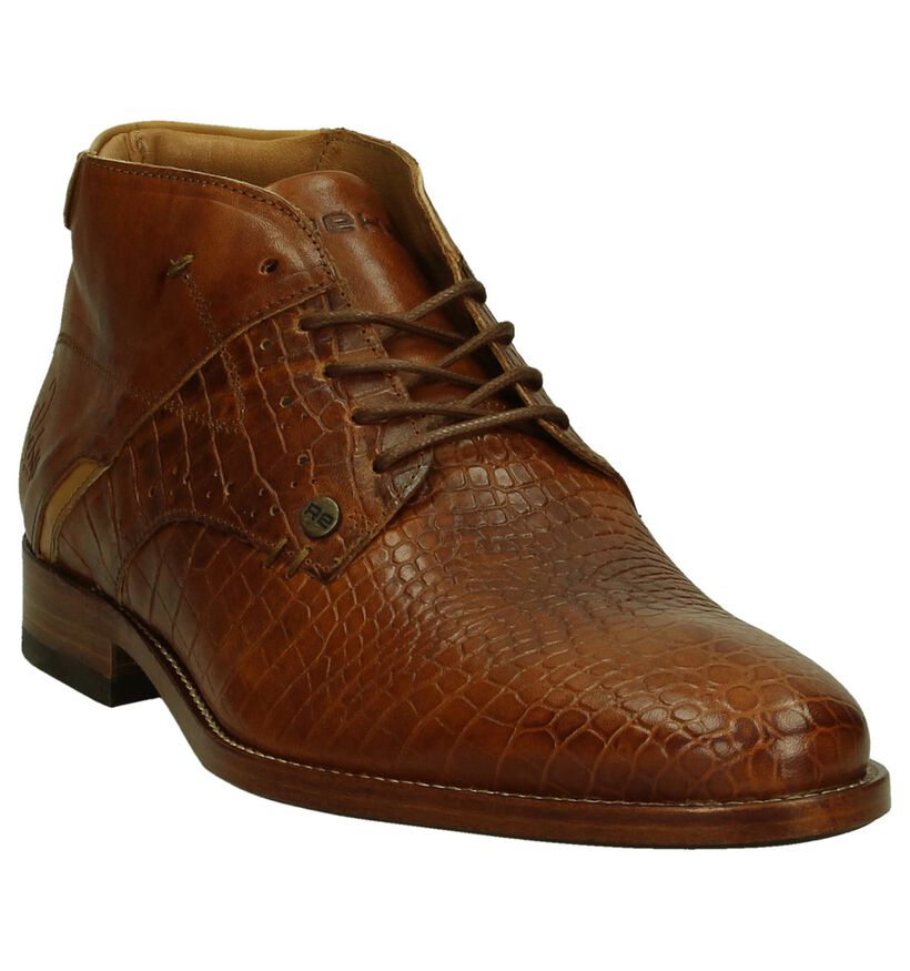 Cognac Rehab Hoge Schoenen, , pdp