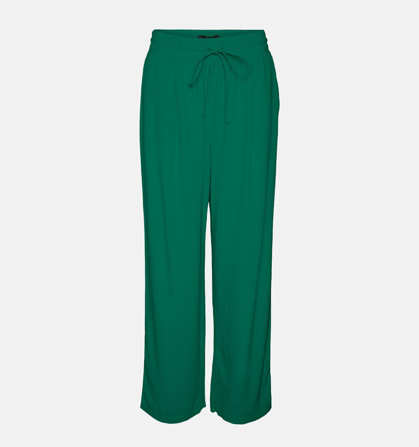 Vero Moda Milo Pantalon large en Vert pour femmes (333756)