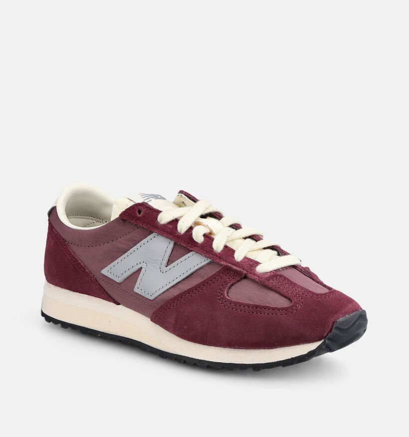New Balance 471 Baskets basses en Violet fonc&eacute;/Gris pour femmes (374992) - pour semelles orthop&eacute;diques