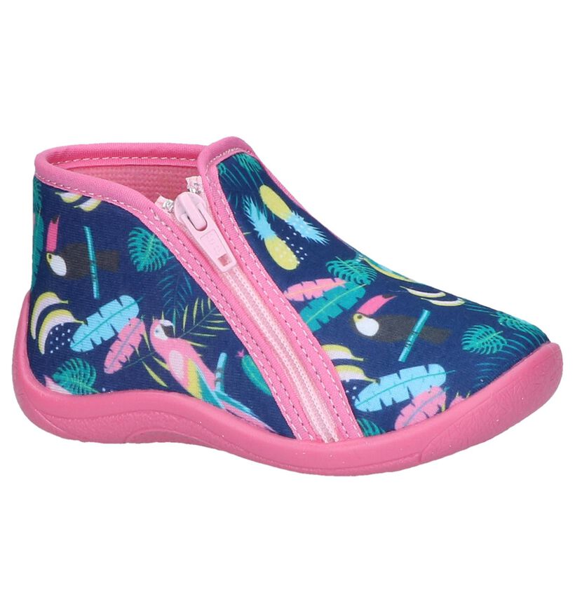 Multicolor Babypantoffels Milo & Mila By Torfs in stof (241358)