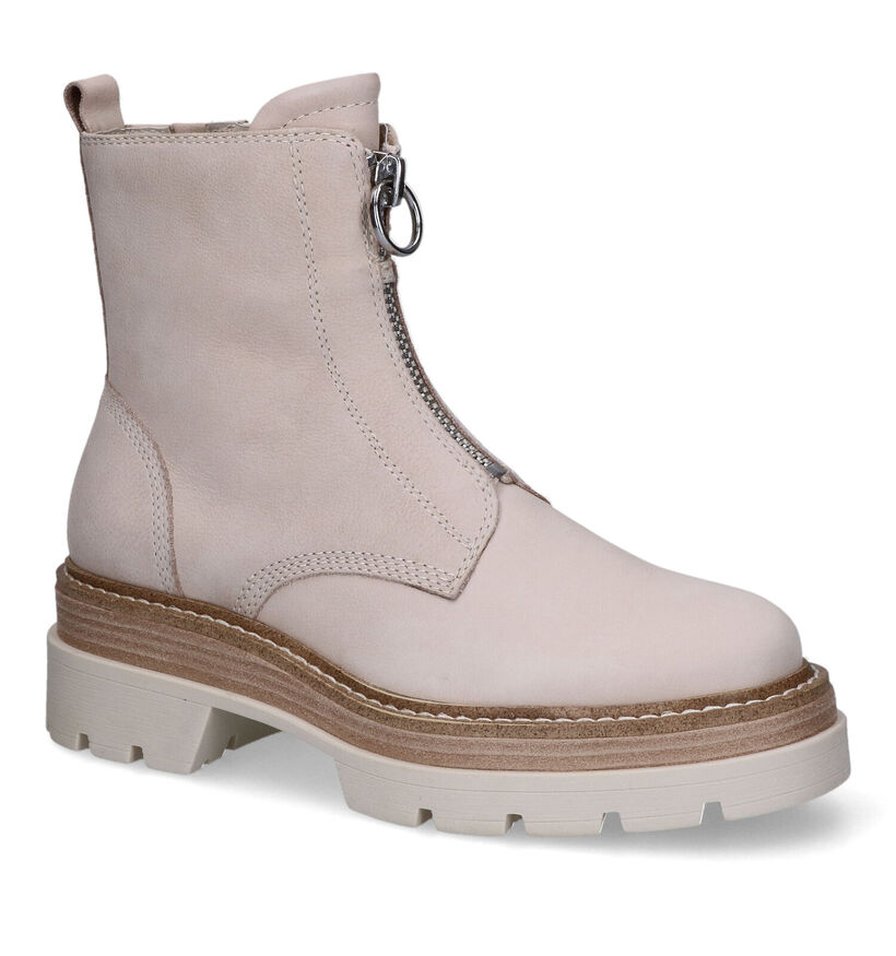Tamaris Touch it Bottines en Ecru pour femmes (317343) - pour semelles orthopédiques