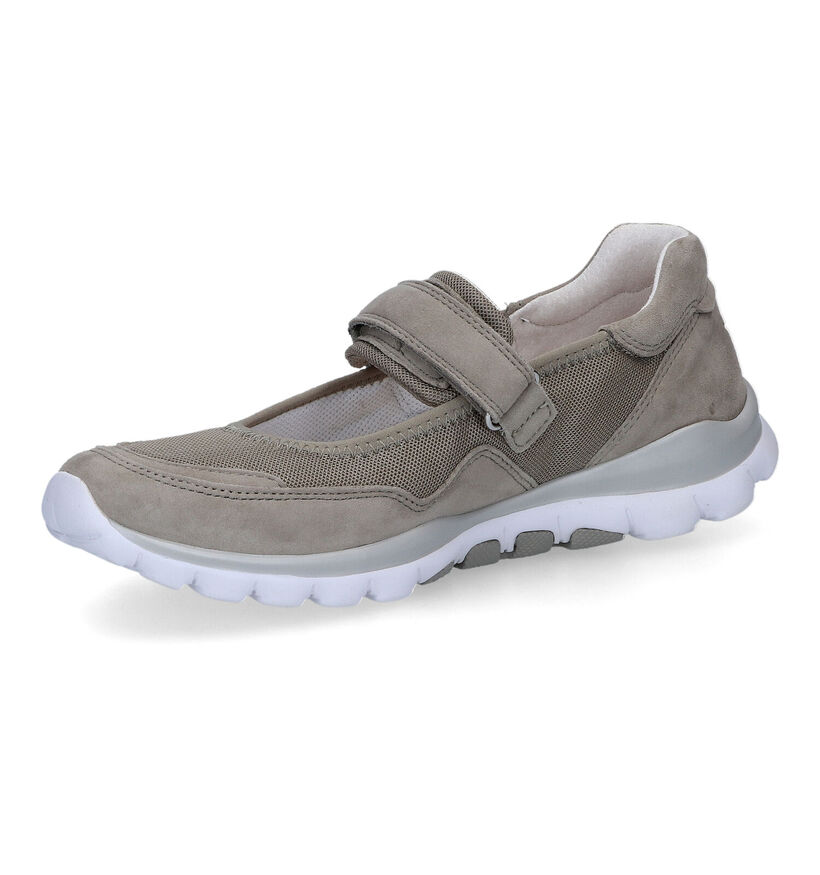 Gabor Rollingsoft Kaki Ballerina's in nubuck (308437)