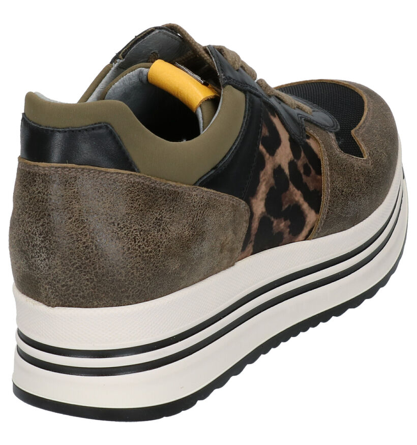 NeroGiardini Baskets basses en Multicolore en cuir (255328)