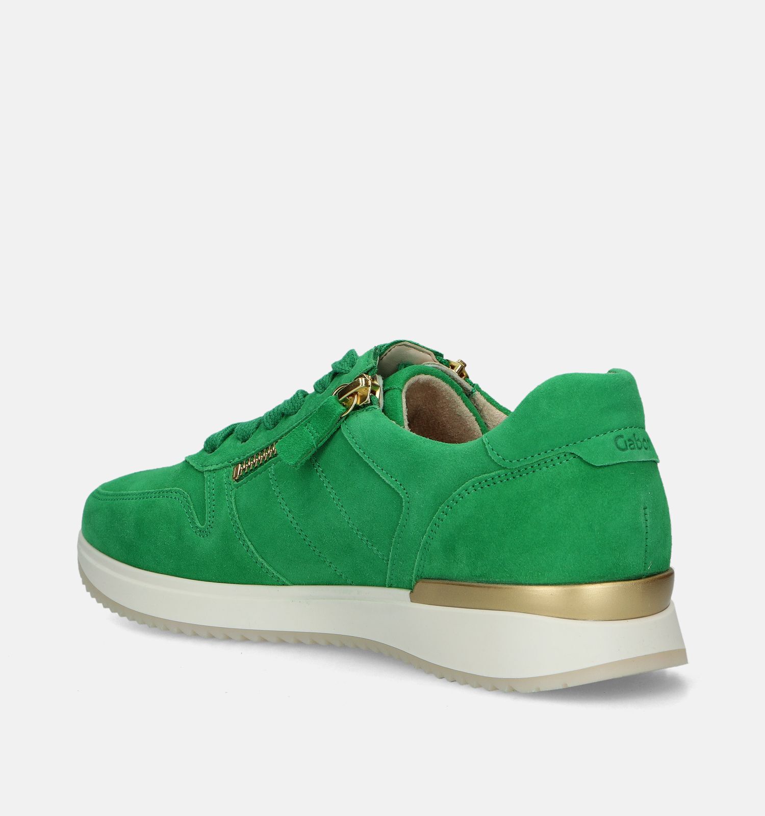 Gabor Best Fitting Groene Sneakers Dames Sneakers Online op TORFS.BE
