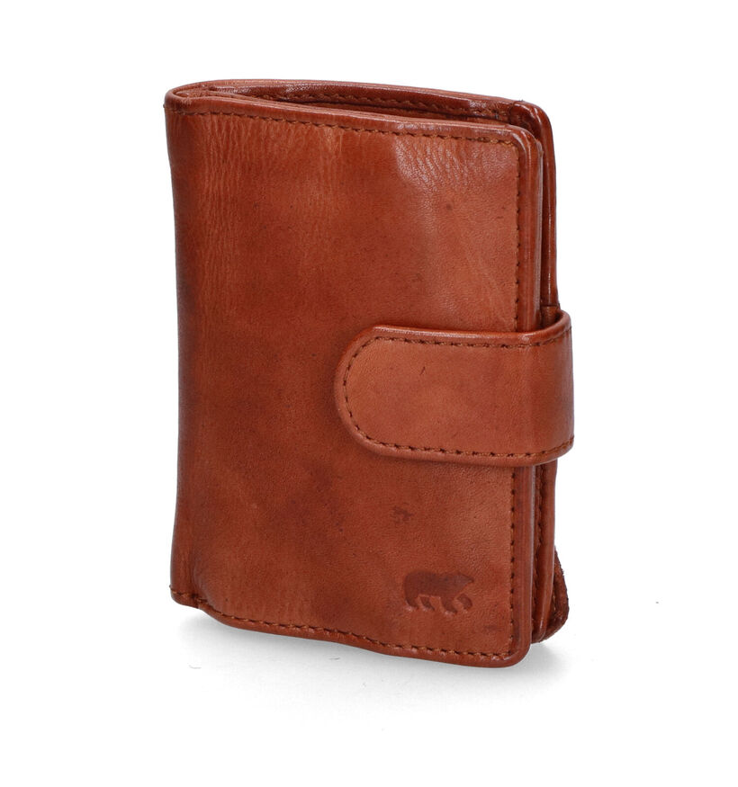 Bear Design Porte-cartes en Noir pour hommes (350748)