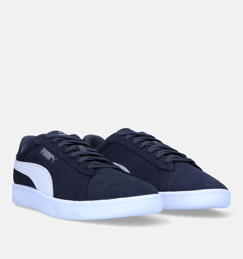 Puma Smash 3.0 Blauwe Sneakers voor heren (326544) - geschikt voor steunzolen