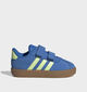 adidas VL Court 3.0 Baskets pour b&eacute;b&eacute; en Bleu pour gar&ccedil;ons (372760) - pour semelles orthop&eacute;diques