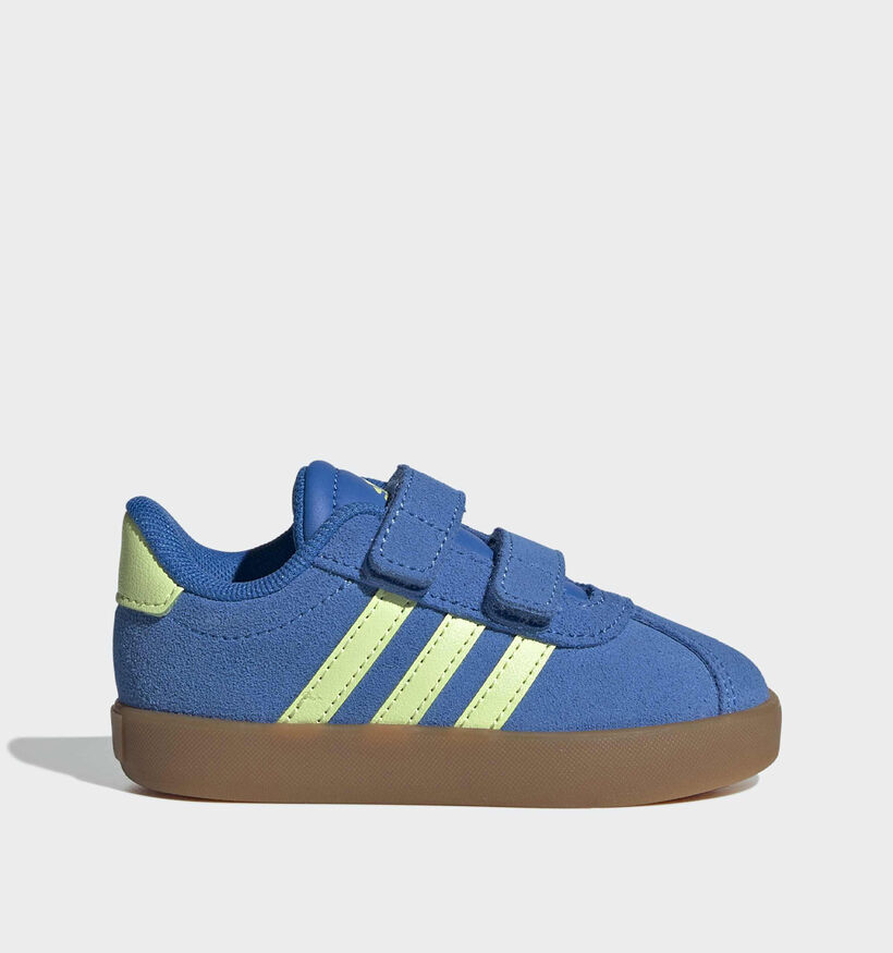 adidas VL Court 3.0 Baskets pour b&eacute;b&eacute; en Bleu pour gar&ccedil;ons (372760) - pour semelles orthop&eacute;diques