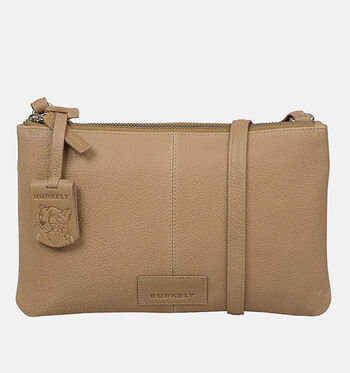 Sac porté croisé beige