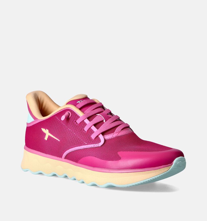 Tamaris Nowana Baskets Slip-on en Fuchsia pour femmes (354322) - pour semelles orthopédiques