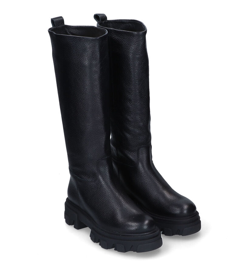 Poelman Zwarte Laarzen voor dames (318225)